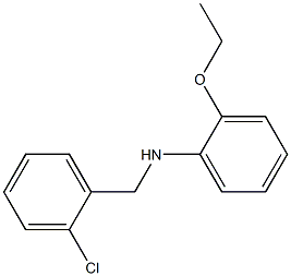 N-[(2-chlorophenyl)methyl]-2-ethoxyaniline Structure