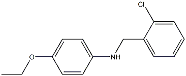 N-[(2-chlorophenyl)methyl]-4-ethoxyaniline 구조식 이미지