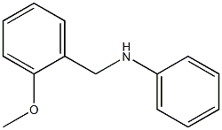 N-[(2-methoxyphenyl)methyl]aniline 구조식 이미지