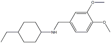 N-[(3,4-dimethoxyphenyl)methyl]-4-ethylcyclohexan-1-amine 구조식 이미지