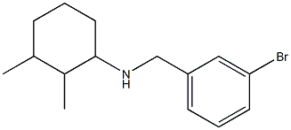 N-[(3-bromophenyl)methyl]-2,3-dimethylcyclohexan-1-amine Structure