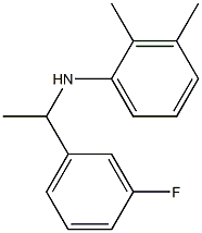 N-[1-(3-fluorophenyl)ethyl]-2,3-dimethylaniline 구조식 이미지