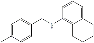 N-[1-(4-methylphenyl)ethyl]-5,6,7,8-tetrahydronaphthalen-1-amine 구조식 이미지