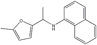 N-[1-(5-methylfuran-2-yl)ethyl]naphthalen-1-amine Structure