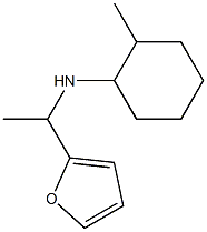 N-[1-(furan-2-yl)ethyl]-2-methylcyclohexan-1-amine 구조식 이미지