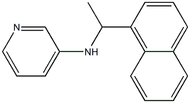 N-[1-(naphthalen-1-yl)ethyl]pyridin-3-amine 구조식 이미지