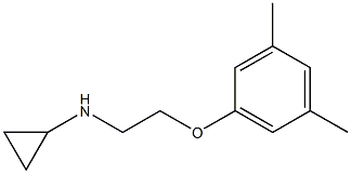 N-[2-(3,5-dimethylphenoxy)ethyl]cyclopropanamine Structure