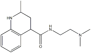 N-[2-(dimethylamino)ethyl]-2-methyl-1,2,3,4-tetrahydroquinoline-4-carboxamide Structure