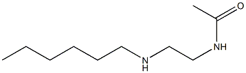 N-[2-(hexylamino)ethyl]acetamide 구조식 이미지