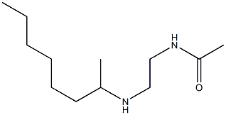 N-[2-(octan-2-ylamino)ethyl]acetamide Structure