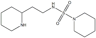 N-[2-(piperidin-2-yl)ethyl]piperidine-1-sulfonamide Structure