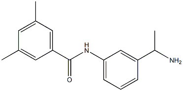 N-[3-(1-aminoethyl)phenyl]-3,5-dimethylbenzamide Structure