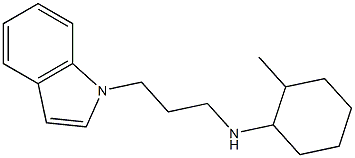 N-[3-(1H-indol-1-yl)propyl]-2-methylcyclohexan-1-amine Structure