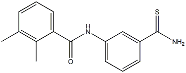 N-[3-(aminocarbonothioyl)phenyl]-2,3-dimethylbenzamide Structure