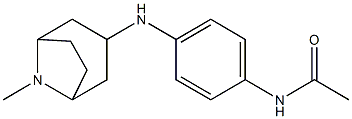 N-[4-({8-methyl-8-azabicyclo[3.2.1]octan-3-yl}amino)phenyl]acetamide Structure