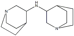 N-{1-azabicyclo[2.2.2]octan-3-yl}-1-azabicyclo[2.2.2]octan-3-amine 구조식 이미지