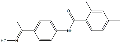N-{4-[1-(hydroxyimino)ethyl]phenyl}-2,4-dimethylbenzamide Structure