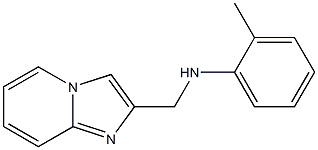 N-{imidazo[1,2-a]pyridin-2-ylmethyl}-2-methylaniline 구조식 이미지