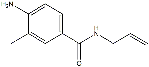 N-allyl-4-amino-3-methylbenzamide 구조식 이미지