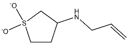 N-allyl-N-(1,1-dioxidotetrahydrothien-3-yl)amine 구조식 이미지