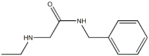 N-benzyl-2-(ethylamino)acetamide 구조식 이미지