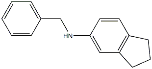 N-benzyl-2,3-dihydro-1H-inden-5-amine 구조식 이미지