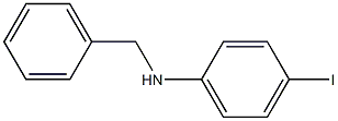 N-benzyl-4-iodoaniline Structure