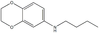 N-butyl-2,3-dihydro-1,4-benzodioxin-6-amine 구조식 이미지