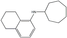 N-cycloheptyl-5,6,7,8-tetrahydronaphthalen-1-amine Structure