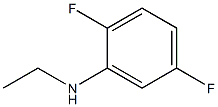 N-ethyl-2,5-difluoroaniline 구조식 이미지