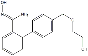 N'-hydroxy-2-{4-[(2-hydroxyethoxy)methyl]phenyl}benzene-1-carboximidamide Structure