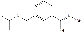 N'-hydroxy-3-(isopropoxymethyl)benzenecarboximidamide 구조식 이미지