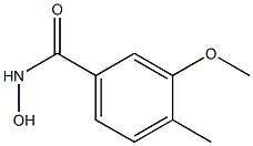 N-hydroxy-3-methoxy-4-methylbenzamide 구조식 이미지