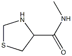 N-methyl-1,3-thiazolidine-4-carboxamide 구조식 이미지