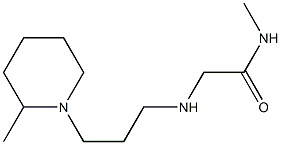 N-methyl-2-{[3-(2-methylpiperidin-1-yl)propyl]amino}acetamide Structure