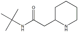 N-tert-butyl-2-(piperidin-2-yl)acetamide 구조식 이미지