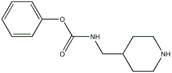 phenyl N-(piperidin-4-ylmethyl)carbamate 구조식 이미지