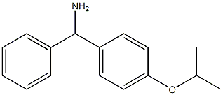 phenyl[4-(propan-2-yloxy)phenyl]methanamine 구조식 이미지