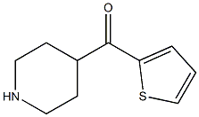 piperidin-4-yl(thien-2-yl)methanone 구조식 이미지