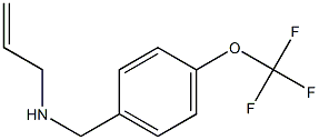 prop-2-en-1-yl({[4-(trifluoromethoxy)phenyl]methyl})amine Structure