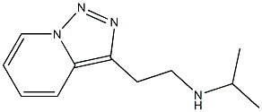 propan-2-yl(2-{[1,2,4]triazolo[3,4-a]pyridin-3-yl}ethyl)amine Structure