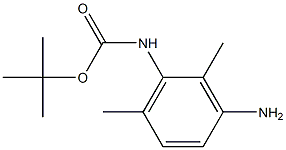 tert-butyl 3-amino-2,6-dimethylphenylcarbamate 구조식 이미지