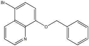 5-Bromo-8-benzoxyquinoline Structure