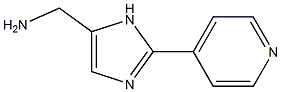 1H-Imidazole-5-methanamine,  2-(4-pyridinyl)- 구조식 이미지