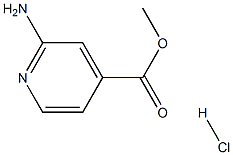 METHYL 2-AMINOPYRIDINE-4-CARBOXYLATE HCL Structure