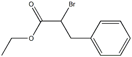 Ethyl a-Bromo--phenylpropionate 90% 구조식 이미지