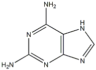 2,6-DIAMINOPURINE extrapure Structure