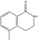 5-methyl-3,4-dihydroisoquinolin-1(2H)-one 구조식 이미지