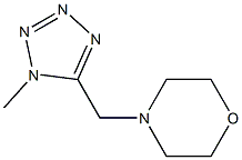 4-[(1-methyl-1H-tetraazol-5-yl)methyl]morpholine Structure