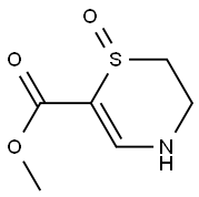 methyl 3,4-dihydro-2H-1,4-thiazine-6-carboxylate 1-oxide 구조식 이미지